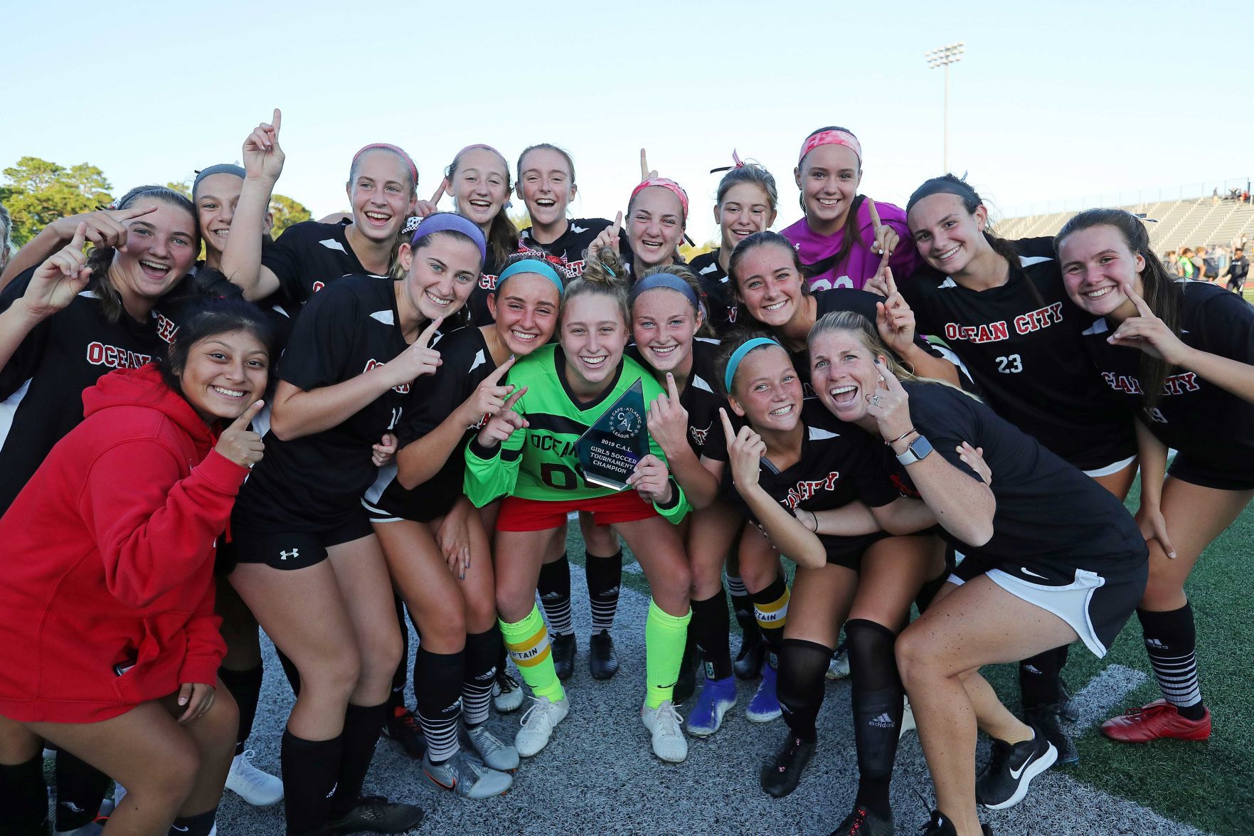 Ocean City Girls Soccer wins C.A.L.